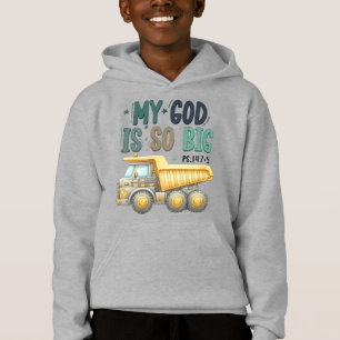 Mein Gott ist so groß - Psalm 147:5 Hoodie
