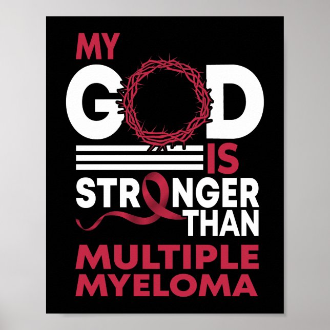 Mein Gott ist stärker als das Bewusstsein des Mult Poster (Vorne)