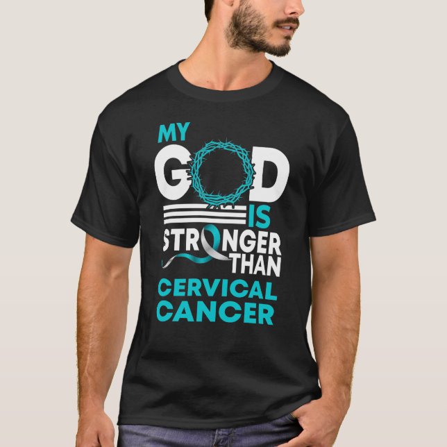 Mein Gott ist stärker als das Bewusstsein für Gebä T-Shirt (Vorderseite)
