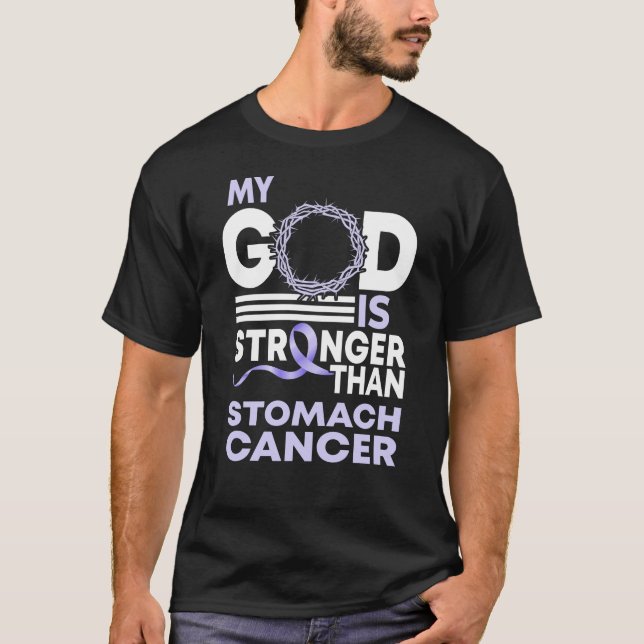 Mein Gott ist stärker als das Bewusstsein für Mage T-Shirt (Vorderseite)