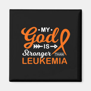 Mein Gott ist stärker als der Leukämiewarner Magnet