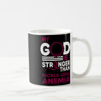 Mein Gott ist stärker als die Anämie der Sichelzel Kaffeetasse