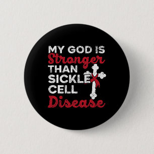 Mein Gott ist stärker als die Sichelzellenkrankhei Button