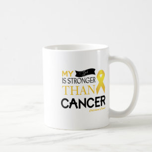 Mein Gott ist stärker als Krebs Kinderkrebs T-Shir Kaffeetasse