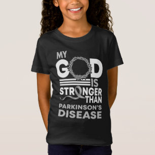 Mein Gott ist stärker als Parkinson. T-Shirt