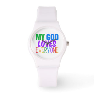 Mein Gott Liebe alle Armbanduhr