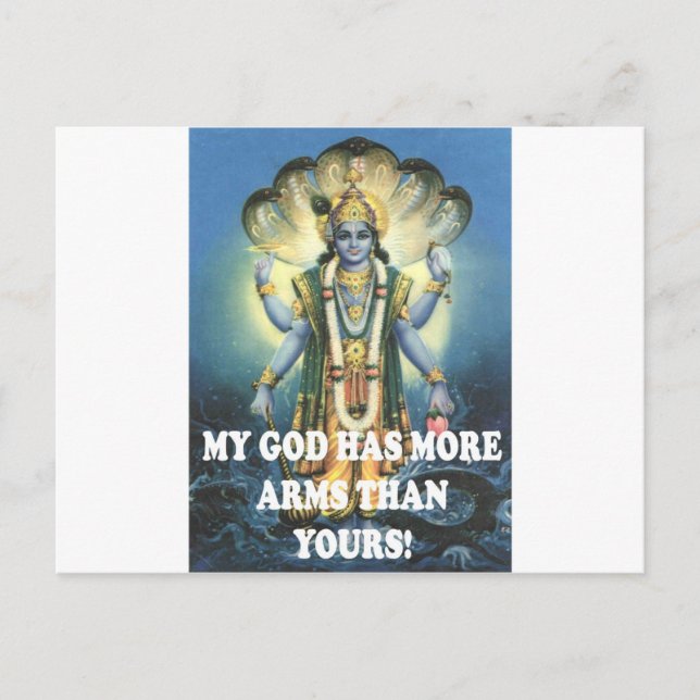 mein Gott Postkarte (Vorderseite)