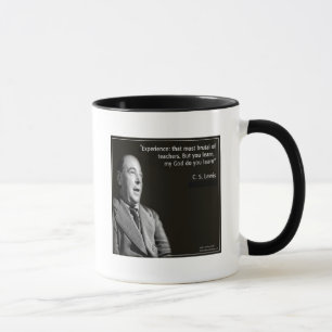 "Mein Gott" Zitat von CS Lewis Tasse