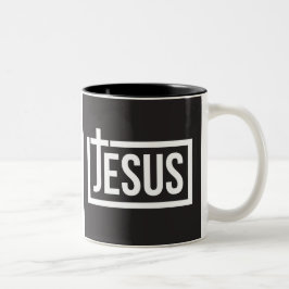Mein Gott Zweifarbige Tasse