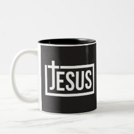 Mein Gott Zweifarbige Tasse
