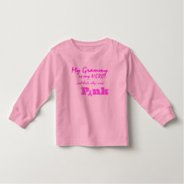 Mein Grammy ist mein Held, deshalb trage ich PINK Baby T-shirt