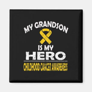 MEIN GRANDSON IST MEIN HERO KINDHEIT KREBS BEWUSST MAGNET