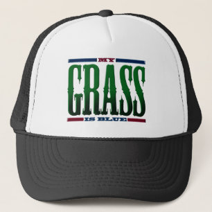 "Mein Gras ist blau " Truckerkappe