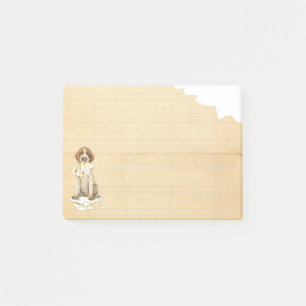Mein Griffon aß meine Hausaufgaben Post-it Klebezettel