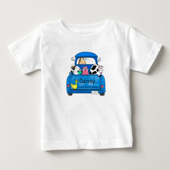Mein großer blauer LKW Baby T-shirt