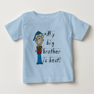 Mein großer Bruder ist die besten Hemden und Gesch Baby T-shirt