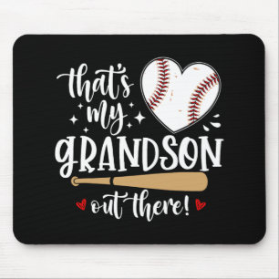 Mein Großvater da draußen Baseball-Tag der Großmüt Mousepad