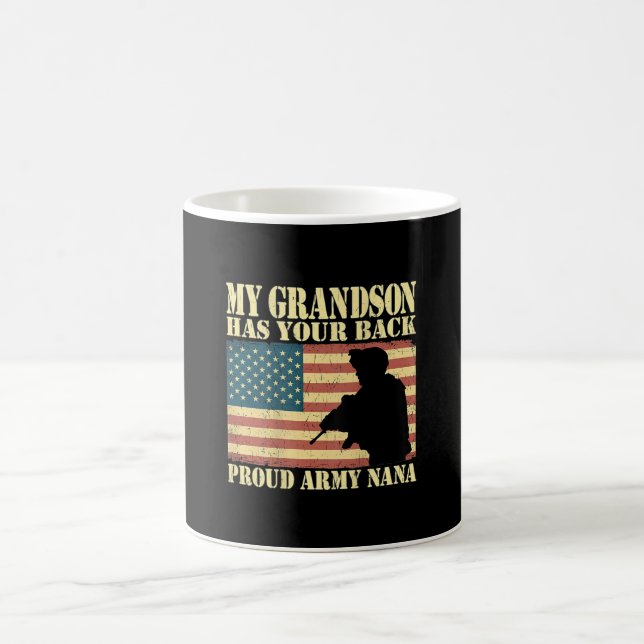 Mein Großvater hat deinen Rücken - ein stolzes Arm Kaffeetasse (Mittel)