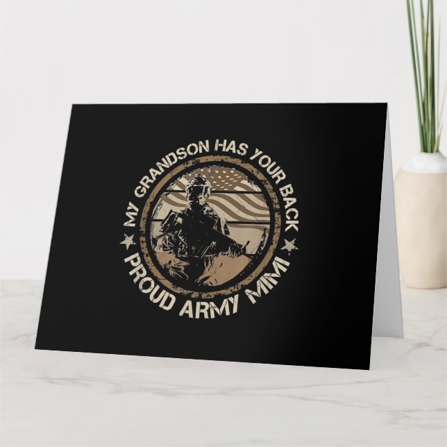 Mein Großvater hat Ihr zurück, das Militär der Arm Karte (Vorderseite)