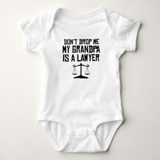 Mein Großvater ist ein Rechtsanwalt Baby Strampler