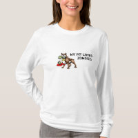 Mein Gruben-Stier-Liebe-Zombie-Shirt - lustiger