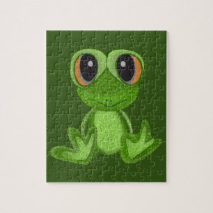 Mein grüner Frosch-Freund