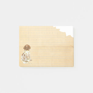 Mein GSP aß meine Hausaufgaben Post-it Klebezettel