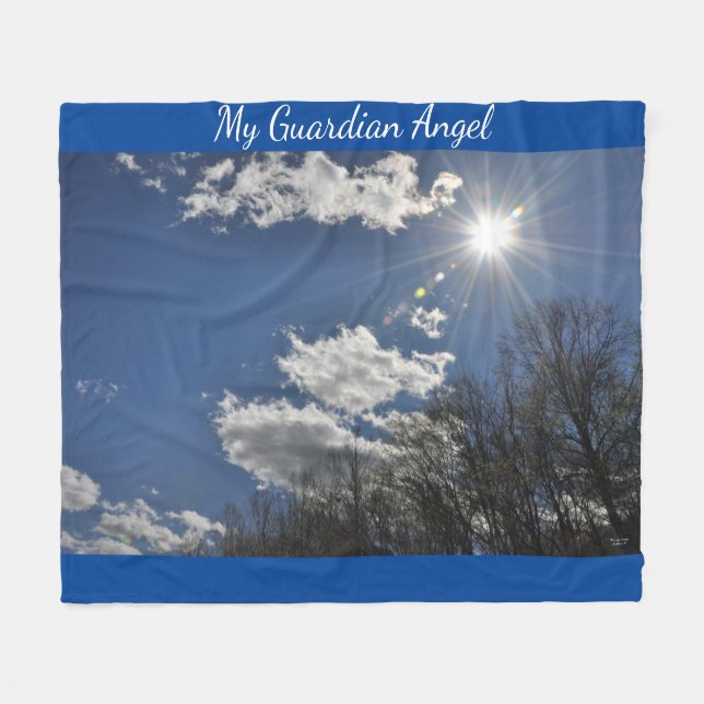 Mein Guardian Angel - Fleece Blanket (Vorderseite (Horizontal))