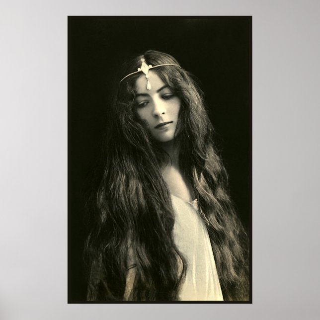 Mein Haar ist sehr lang Poster (Vorne)