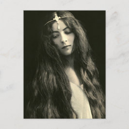 Mein Haar ist sehr lang Postkarte