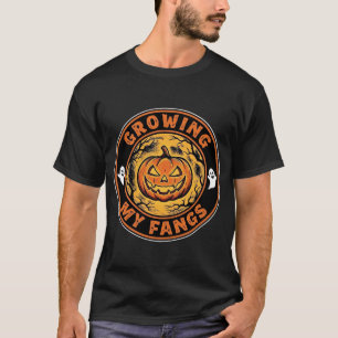 Mein Halloween-Kürbis-Geisterdesign mit wachsenden T-Shirt