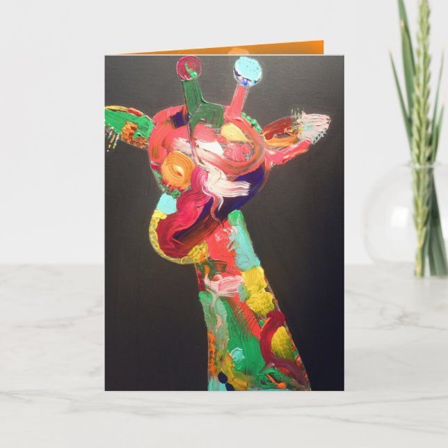 Mein Hals des Waldes Karte (Vorderseite)