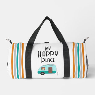 Mein Happy Place Retro Camper Duffle Bag