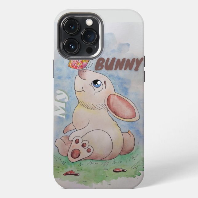 Mein Hase iPhone 13 Pro Max Hülle (Rückseite)