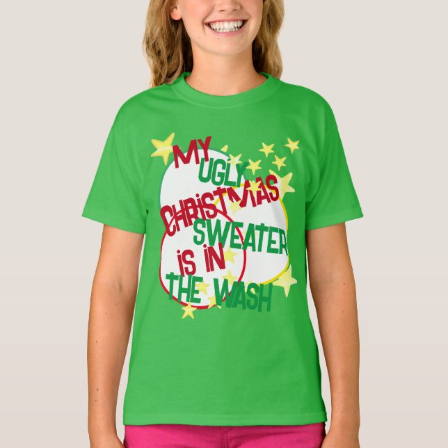 Mein hässlicher Weihnachtskraut wascht Kid's T - S T-Shirt (Vorderseite)
