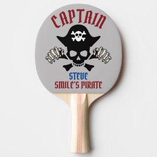 Mein Hauptmann International Talk Like a Pirate Tischtennis Schläger