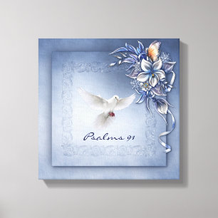 Mein Haus#2 Premium Wrapped Canvas (Glanz) Leinwanddruck