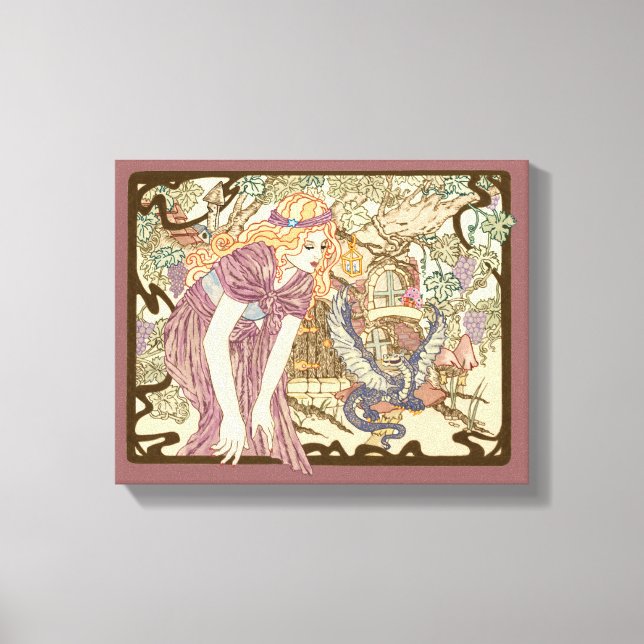 Mein Haus Leinwanddruck (Vorderseite)