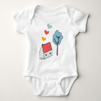 Mein Häuschen Baby Strampler
