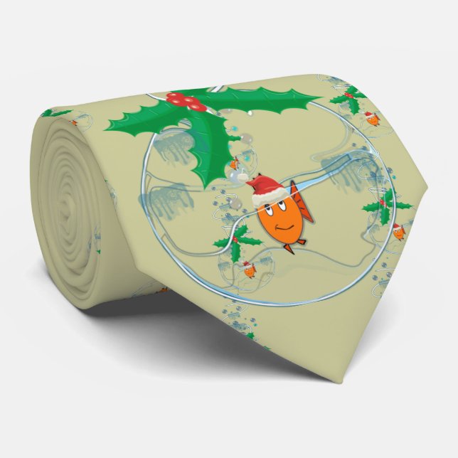 Mein Hausfisch Krawatte (Gerollt)