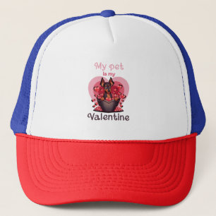 Mein Haustier ist mein Valentin, kein 25 klassisch Truckerkappe