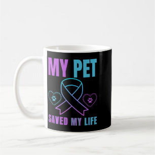 Mein Haustier rettete mein Leben Prävention Emotio Kaffeetasse