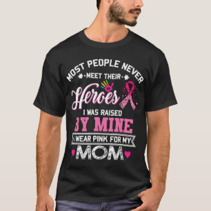 Mein Held - Ich trage Rosa für meine Mama Brustkr T-Shirt