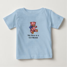 Mein Held ist ein VETERAN BABY T - Shirt