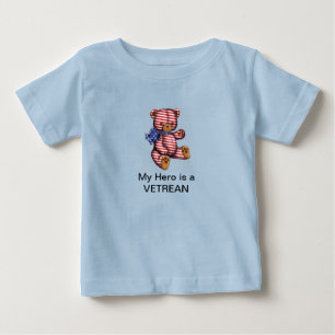 Mein Held ist ein VETERAN BABY T - Shirt