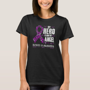 Mein Held ist jetzt mein Angel Trisomy 18 Edwards' T-Shirt