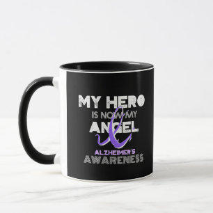 Mein Held ist jetzt mein Engel - Alzheimer's Bewus Tasse