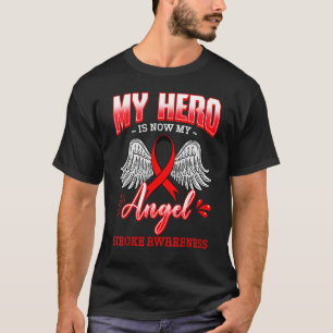Mein Held ist jetzt mein Engel Stroke Neurologe Re T-Shirt