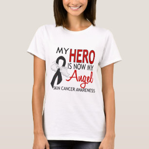Mein Held ist mein Engels-Haut-Krebs T-Shirt