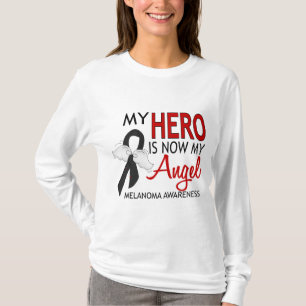 Mein Held ist mein Engels-Melanom T-Shirt